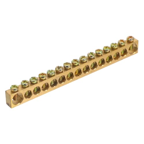 HEATSHAKING Kopfbalken Verteilerblock Kupferklemmen für Batterie Kompakte Erdungsbusbar für Elektrische Verteilung Robustes Design für Einfache Installation Langfristige Nutzung HEATSHAKING Kopfbalken Verteilerblock Kupferklemmen für Batterie Kompakte Erdungsbusbar für Elektrische Verteilung Robustes Design für Einfache Installation Langfristige Nutzung von HEATSHAKING