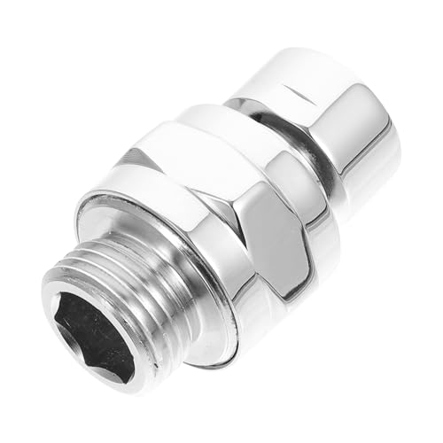 HEATSHAKING Kupfer Duschkopf Kugelgelenkadapter Anschluss Drehbarer Shower Swivel Connector für Flexiblen Winkelverstellbarer Brauseanschluss Badezimmer Zubehör HEATSHAKING Kupfer Duschkopf Kugelgelenkadapter Anschluss Drehbarer Shower Swivel Connector für Flexiblen Winkelverstellbarer Brauseanschluss Badezimmer Zubehör von HEATSHAKING