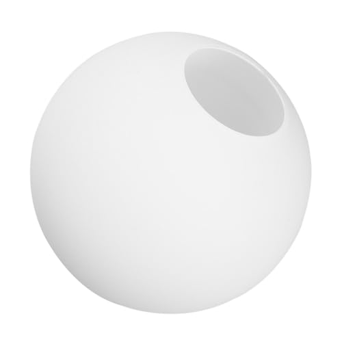 HEATSHAKING Milchglas Kugellampenschirm Ersatz Frosted Glas Lampenschirm für Deckenleuchte Wandlampe Pendelleuchte Vielseitig Dekorativ Einfache Montage von HEATSHAKING