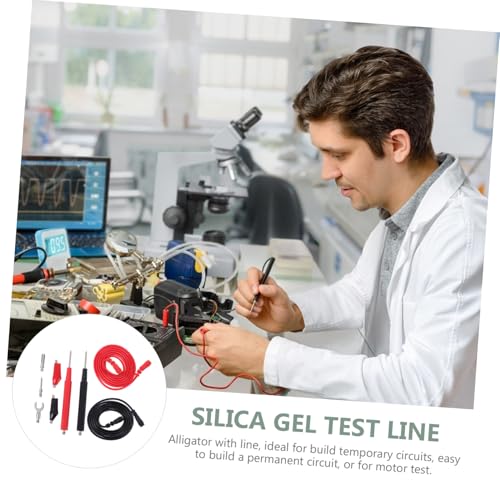 HEATSHAKING Multimeter Messleitungen mit Pvc isolierung Metall mini krokodilklemmen Alligator Clips und Prüfsonden für Elektronik Industrie Auto und Heimgebrauch HEATSHAKING Multimeter Messleitungen mit Pvc isolierung Metall mini krokodilklemmen Alligator Clips und Prüfsonden für Elektronik Industrie Auto und Heimgebrauch von HEATSHAKING