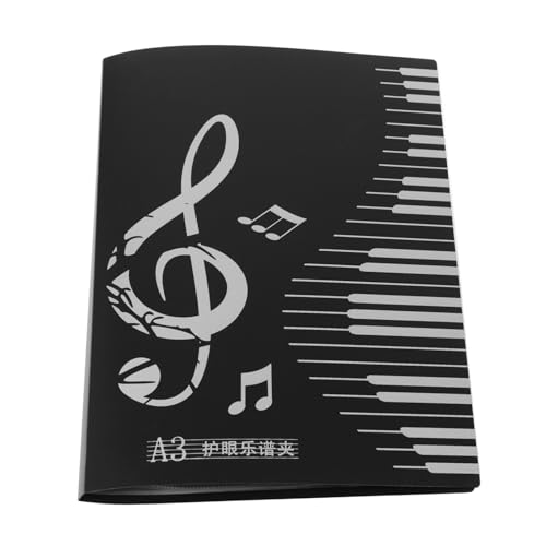 HEATSHAKING Notenmappe für Musiknoten Seiten Kunststoff Organizer Flip Folder Konzert Chor Auftritte Klavierbuch Aufbewahrung Musikblatt Halter HEATSHAKING Notenmappe für Musiknoten Seiten Kunststoff Organizer Flip Folder Konzert Chor Auftritte Klavierbuch Aufbewahrung Musikblatt Halter von HEATSHAKING