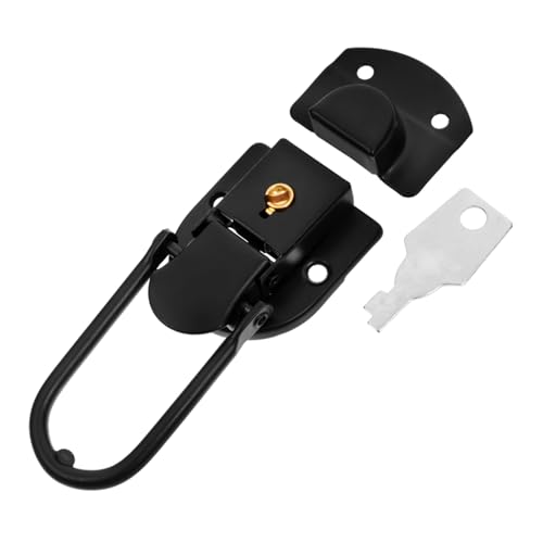 HEATSHAKING Robuster Toggle Verschluss für Koffer Schmuckschatullen mit Schnellem Öffnungsmechanismus Minimalistisches Design für Reisetaschen und Holzkisten HEATSHAKING Robuster Toggle Verschluss für Koffer Schmuckschatullen mit Schnellem Öffnungsmechanismus Minimalistisches Design für Reisetaschen und Holzkisten von HEATSHAKING