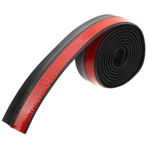 HEATSHAKING Selbstklebender Gummistreifen Flexibles Langlebiges Dichtungsband mit Starker Haftung Zuschneidbar für Garage Tür Bodenabdichtung und DIY Anwendungen Rubber Matting von HEATSHAKING