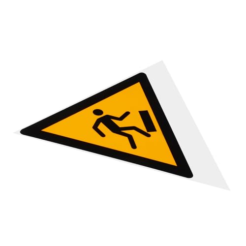 HEATSHAKING Selbstklebender Warnaufkleber Vorsicht Stolpergefahr Rutschfest für Innen Außen mit Reflektierender Oberfläche Haftend Einfach Anzubringen Geeignet für Werkstatt Laden Büro und HEATSHAKING Selbstklebender Warnaufkleber Vorsicht Stolpergefahr Rutschfest für Innen Außen mit Reflektierender Oberfläche Haftend Einfach Anzubringen Geeignet für Werkstatt Laden Büro und von HEATSHAKING