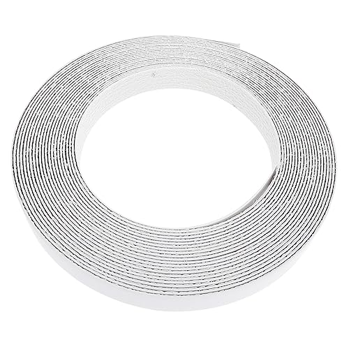 HEATSHAKING Selbstklebendes PVC Kantenband mit Hotmelt Kleber Weiße Möbel Randumleimer für Küchen und Möbelrestauration Einfache Anwendung Langlebig und Sicher für Sperrholz von HEATSHAKING