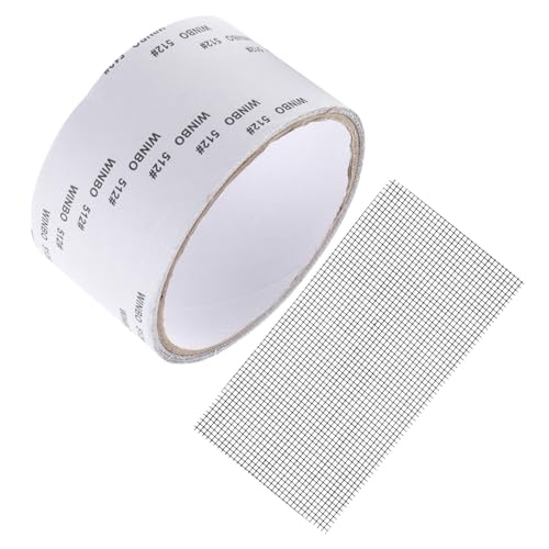 HEATSHAKING Selbstklebendes PVC Reparaturband für Fliegengitter Reißfest Zuschneidbar Stark Haftend Atmungsaktiv für Fenster und Türrahmen Schnelles Flick Risse HEATSHAKING Selbstklebendes PVC Reparaturband für Fliegengitter Reißfest Zuschneidbar Stark Haftend Atmungsaktiv für Fenster und Türrahmen Schnelles Flick Risse von HEATSHAKING