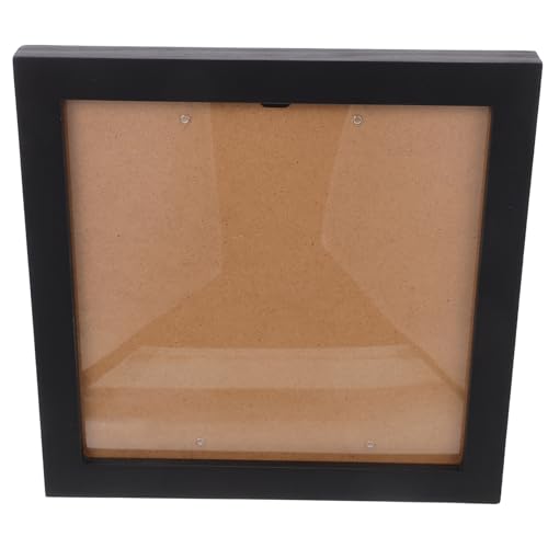 HEATSHAKING Shadow Box Rahmen für Cd und Fotos Rustikales Aufbewahrungsgestell mit Tiefem Rahmen für Erinnerungsstücke und Trockenblumen Wandmontage HEATSHAKING Shadow Box Rahmen für Cd und Fotos Rustikales Aufbewahrungsgestell mit Tiefem Rahmen für Erinnerungsstücke und Trockenblumen Wandmontage von HEATSHAKING