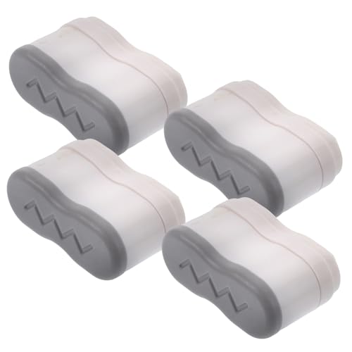 HEATSHAKING Teiliges Toiletten Sitzpuffer Ersatzset mit Starkem Kleber Robuste Kunststoff Dämpferpads für Wc Sitz und Bidet Geräuschdämpfend Schützend gegen Kratzer Passend für Glatte HEATSHAKING Teiliges Toiletten Sitzpuffer Ersatzset mit Starkem Kleber Robuste Kunststoff Dämpferpads für Wc Sitz und Bidet Geräuschdämpfend Schützend gegen Kratzer Passend für Glatte von HEATSHAKING
