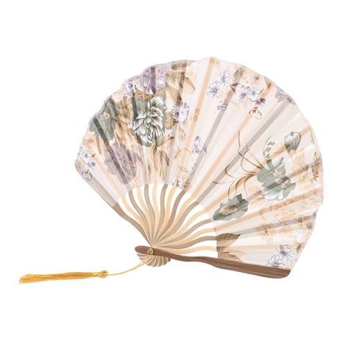 HEATSHAKING Traditioneller Faltbarer Damen Handfächer mit Muschel Design Vintage Stil Eleganter und Tanzfächer Leicht und Kompakt als Foto Requisite und Sommeraccessoire HEATSHAKING Traditioneller Faltbarer Damen Handfächer mit Muschel Design Vintage Stil Eleganter und Tanzfächer Leicht und Kompakt als Foto Requisite und Sommeraccessoire von HEATSHAKING