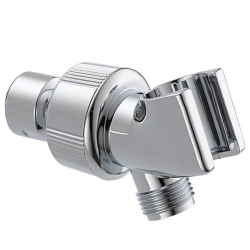 HEATSHAKING Verstellbarer Duschkopfhalter mit Tee Adapter Hochwertige Halterung für Badezimmer Kompatibel mit Duscharm und Handbrause Rostfrei und Langlebig Einfache Installation Verstellbar HEATSHAKING Verstellbarer Duschkopfhalter mit Tee Adapter Hochwertige Halterung für Badezimmer Kompatibel mit Duscharm und Handbrause Rostfrei und Langlebig Einfache Installation Verstellbar von HEATSHAKING