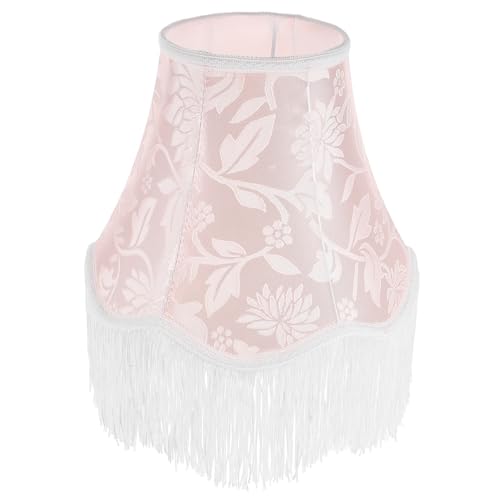 HEATSHAKING Vintage Fransenlampenschirm für Tischlampen Dekorativer Lampenschirm mit Aufwendigem Design und Spielerischen Fransen für Retro und Boho Styles HEATSHAKING Vintage Fransenlampenschirm für Tischlampen Dekorativer Lampenschirm mit Aufwendigem Design und Spielerischen Fransen für Retro und Boho Styles von HEATSHAKING