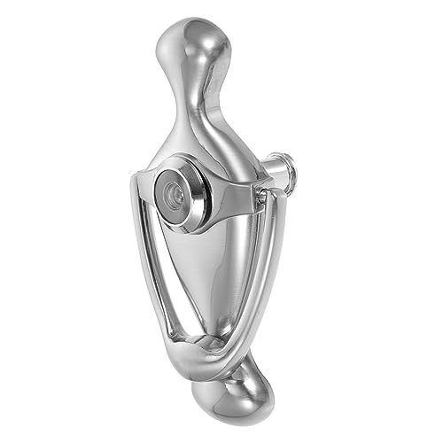HEATSHAKING Zinklegierung Türklopfer mit Sichtloch Langlebiger Türklopfer für Haus Installieren Elegantes Design für Eingangsbereich und Dekoration HEATSHAKING Zinklegierung Türklopfer mit Sichtloch Langlebiger Türklopfer für Haus Installieren Elegantes Design für Eingangsbereich und Dekoration von HEATSHAKING
