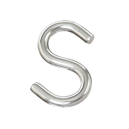 HEAVYTOOL S-Haken 6mm x 48mm symmetrisch Edelstahl V4A AISI 316 Inox (5 Stück) S-förmiger Haken S-Profil-Haken S-Bügel S Haken HEAVYTOOL S-Haken 6mm x 48mm symmetrisch Edelstahl V4A AISI 316 Inox (5 Stück) S-förmiger Haken S-Profil-Haken S-Bügel S Haken von HEAVYTOOL