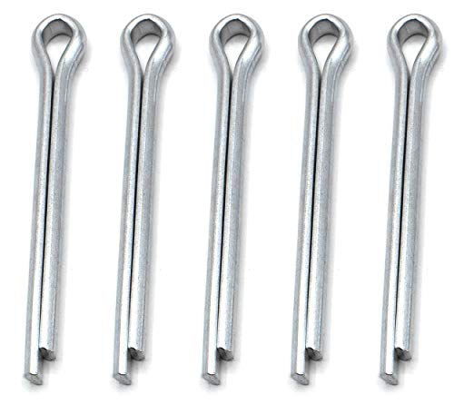 HEAVYTOOL Sicherungssplint Splinte Sicherungssplinte Splint verzinkt 5mm x 70mm (50 Stück) Stecksplint Stecksplinte von HEAVYTOOL