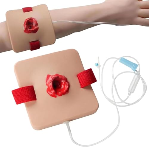 HEAXIY Tragable Wund Packing Trainer Kit, Simuliert Das Modell Der Wundpackung und des Tourniquet Trainer, Das Bleed Training Kit für Medizinische Klassen Stoppen von HEAXIY