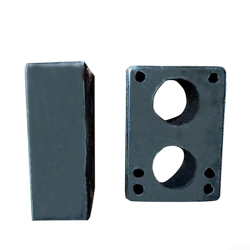 30 mm Gummidichtungserhöhungen und 53 mm Schrauben für Skateboard, optimierende Dämpfungseffekt für Fahrer (A) von HEBEOT