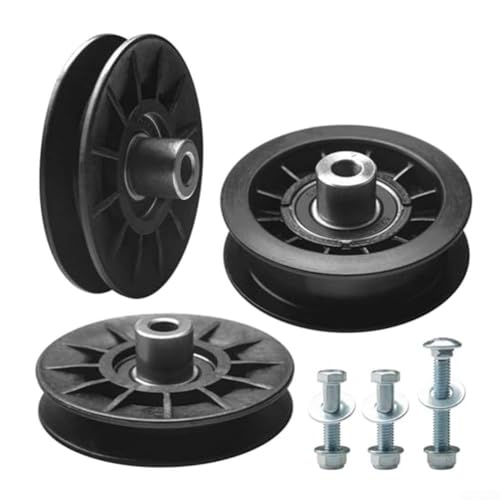 532194326 V-Nut und 532194327 Flachlauf-Ersatz-Kit für Aufsitzmäher, kompatibel mit Modellnummern PB19542LT, PB19546LT, CT126, CTH174 und andere 532194326 V-Nut und 532194327 Flachlauf-Ersatz-Kit für Aufsitzmäher, kompatibel mit Modellnummern PB19542LT, PB19546LT, CT126, CTH174 und andere von HEBEOT