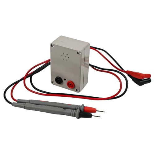 9 V Buzzer Tester mit Drahtleitungen zum Testen der elektrischen Durchgängigkeit in Schalterprodukten und Leiterplattenkabeln mit akustischem Signal (C) von HEBEOT