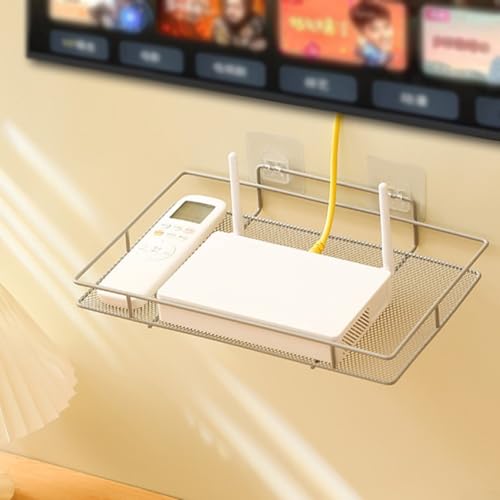 Anspruchsvolle Halterung für Fernseher und Computer, effektive Art, Ihre Arbeitsbereichsgegenstände zu organisieren (grau) von HEBEOT