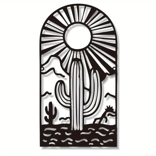 Charmanter Wandbehang aus Eisen für stilvolle Dekoration für Zuhause und Villa von HEBEOT