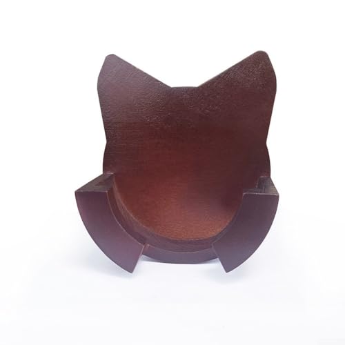 Effiziente Aufbewahrungslösung aus Holz für Kaffeefilter, passt perfekt zu beliebten Siebträger-Modellen (51 58 mm) von HEBEOT