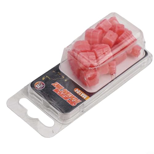 Ein umfassendes Set mit 30 effektiven schwimmenden Silikonködern für ernsthafte Angler (rot) von HEBEOT