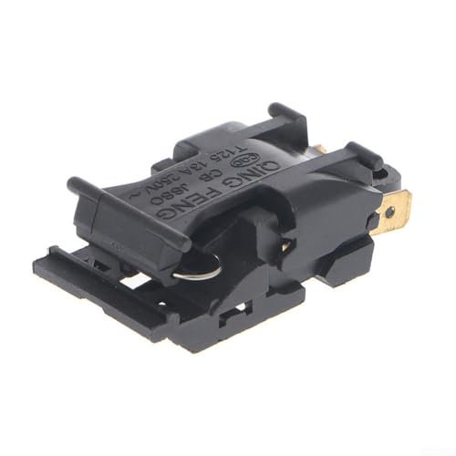 Ersatz-Set 2 Stück Thermostatschalter für elektrischen Wasserkocher 13 A 16 A 250 V mit Dampfsteuerung und 2 Pin Terminals für Wasserkocher Heizsysteme (13 A 250 V) von HEBEOT