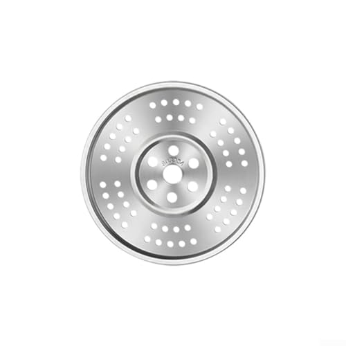 HEBEOT 304 Edelstahl Dampfgarer Tablett Runde Dampfschale Kühlgitter Dampfkorb zum Kochen Schnellkochtopf Zubehör Silber (17,7 cm) von HEBEOT