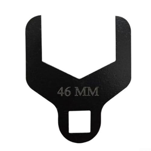 HEBEOT 41/46 mm Auto-Wasserpumpenschlüssel für Zahnriemen-Wartung, mit Stahl und rutschfestem offenem Ende für genaue Motorsteuerungsanpassungen (46 mm) von HEBEOT