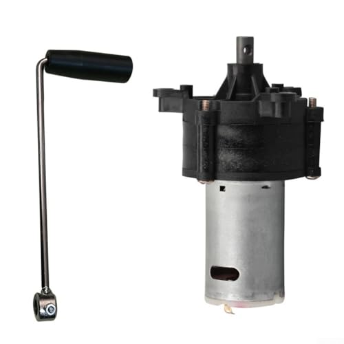 HEBEOT Handkurbel Hydraulische Windkraftanlage Generator DC 6V-24V mit Griff Motor Edelstahl PVC Build 20W Leistung für Notfälle Power Device Charging von HEBEOT