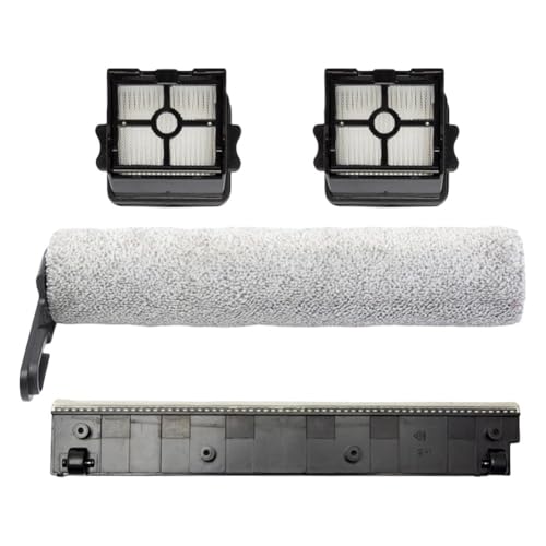 HEBEOT Hauptrollenbürste und Filterwischerstreifen-Set, Kunststoff-Rollbürstenfilter-Ersatz-Set, für Ultenic Nass- und Trockensauger HEBEOT Hauptrollenbürste und Filterwischerstreifen-Set, Kunststoff-Rollbürstenfilter-Ersatz-Set, für Ultenic Nass- und Trockensauger von HEBEOT