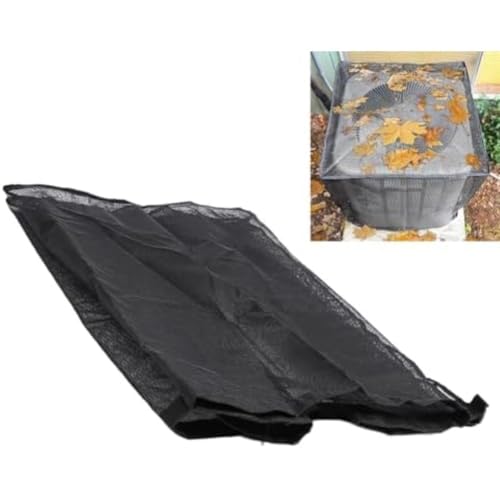 HEBEOT Klimaanlagenabdeckung, Gummi-Netz-Abdeckung mit atmungsaktiver Netzkonstruktion zum Blockieren von Blättern, Ästen und gegen Witterungseinflüsse (61 x 61 x 76 cm) von HEBEOT