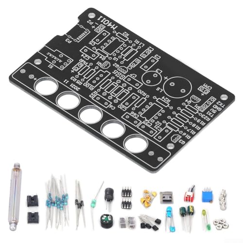 HEBEOT Metalldetektor Modul DIY Elektronische Geiger Zähler Teile Kit Detektor Modul Unmontierte Werkzeuge Löten Praxis Kit Hitzebeständige PCB Schwarz von HEBEOT