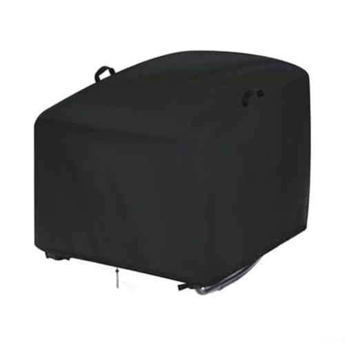 HEBEOT Patio Hanging Chair Cover, 210D Oxford Waterproof Patio Egg Rocking Chair Cover With Elastic Bottom Fits Outdoor Papasan And Rattan Wicker Lounge Chairs (106.7 * 106.7 * 86.4 cm) von HEBEOT