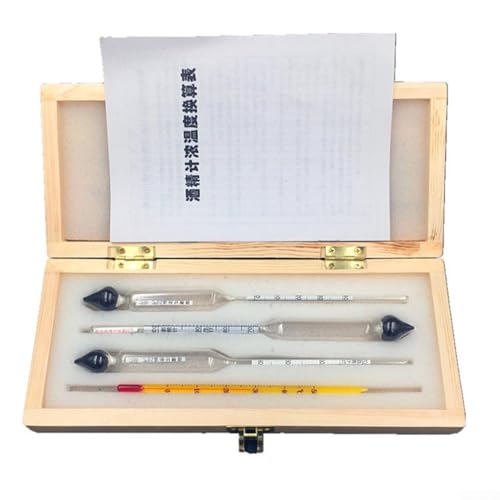 Holzbox Set Alkoholmessgerät Baijiu Messgerät Tester Glas Spezifikation von HEBEOT
