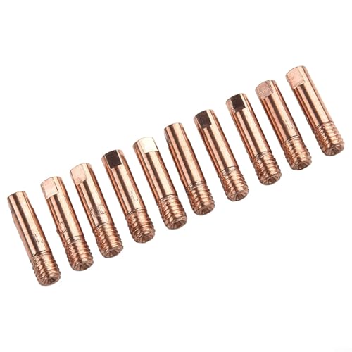 MB15 15AK Kontaktspitzen-Set für MIG-Schweißbrenner (1,0 mm), mehrere Größen, 10 Stück von HEBEOT