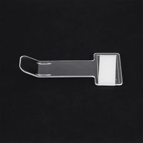 Mini transparente KFZ-Ticket-Ordner, praktische T-Form Windschutzscheiben-Arbeitspass-Halter (4 Stück) von HEBEOT