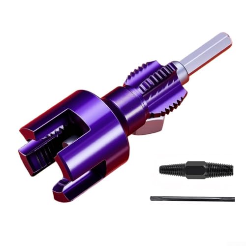 Multifunktionaler 4-Punkt-6-Punkt-Wasserrohr-Gewindeöffner für PVC-Kunststoffrohre und PPR-Rohre mit legiertem Stahl und Bohrerkompatibilität (D) von HEBEOT