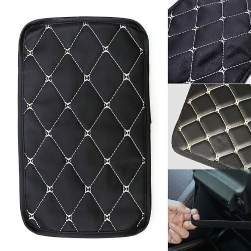 Passform Auto Armlehne Pad Bezug Weiches PU Leder Kissen für komfortables Fahren von HEBEOT