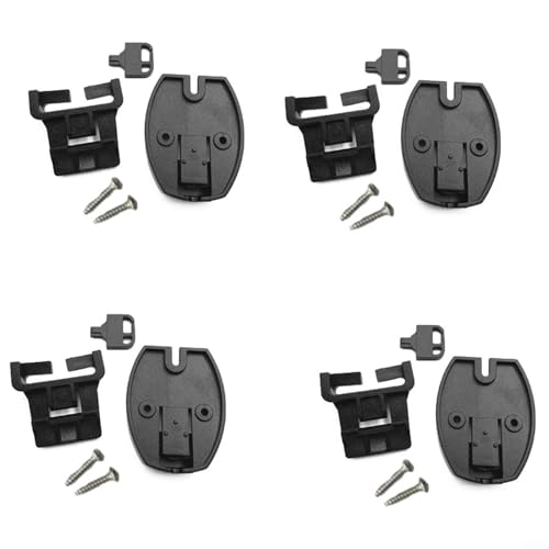 Premium Spa Abdeckung Clip Lock Reparaturset mit Schlüssel und Hardware, 4 Sets, 34 mm Größe von HEBEOT
