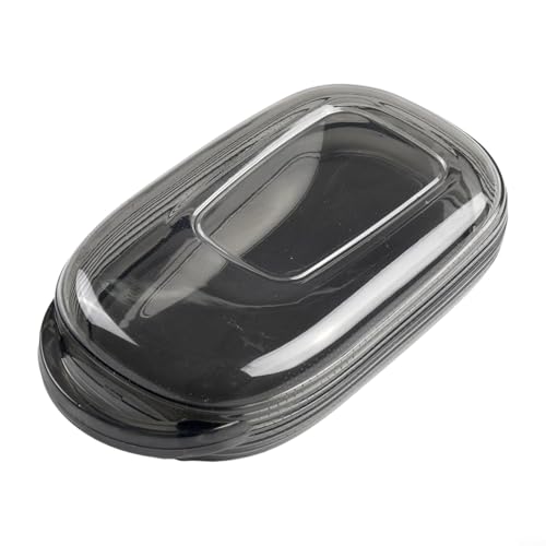 Schlanke schwarze transparente Autoschlüsselhülle für verschiedene Modelle (22 24), Anti-Kratz-Design von HEBEOT