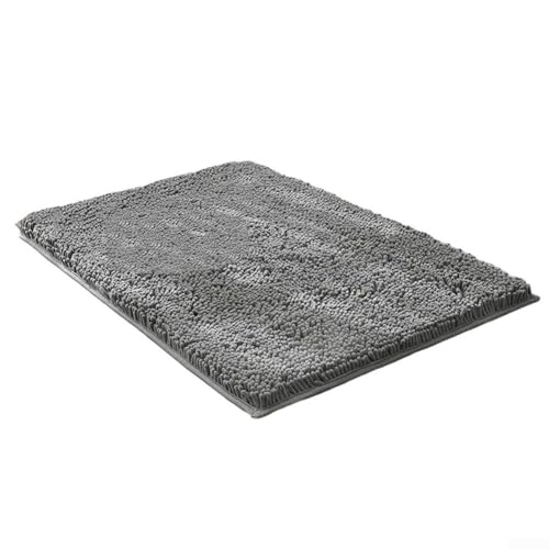 Schnell absorbierender Chenille-Teppich, wasser- und ölabweisende Bodenmatte für ein trockenes und sauberes Zuhause von HEBEOT