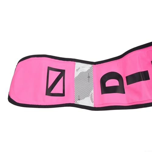 Tauchen Signal Wurst Markierungsgerät Hohe Sichtbarkeit Aufblasbare Bouy mit zuverlässigen Materialien (1,8 m x 15 cm Rosa) von HEBEOT