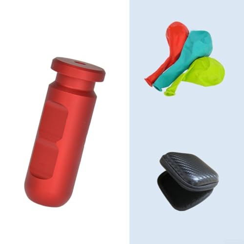 Unterwasser-Ohr-Trainer aus Aluminiumlegierung für die Entwicklung von Freitauch-Fähigkeiten (rot) von HEBEOT