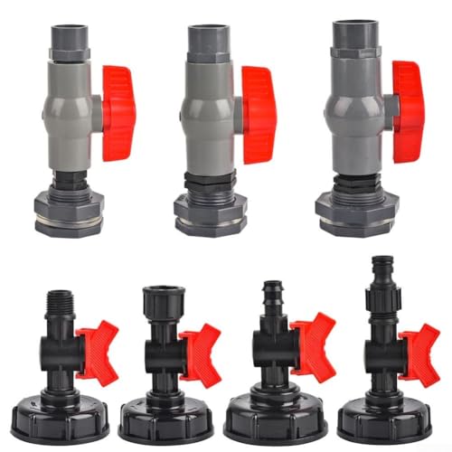 Vereinfachen Sie Ihre Bewässerungs-Kunststoff-Schnellanschluss-Ventil für 60 mm Grobgewinde IBC-Tanks (A) von HEBEOT