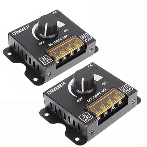 Verwalten Sie Ihre Beleuchtung effizient mit diesem Set aus zwei verstellbaren LED-Dimmschaltern, die für den DC-Einsatz entwickelt wurden Verwalten Sie Ihre Beleuchtung effizient mit diesem Set aus zwei verstellbaren LED-Dimmschaltern, die für den DC-Einsatz entwickelt wurden von HEBEOT