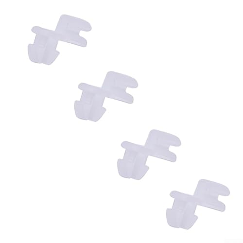 Zuverlässige 4er-Pack Türschloss-Clips aus Kunststoff für Autoverkleidung, passend für 5 7 mm Löcher von HEBEOT