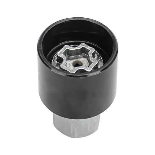 Felgenschloss Adapter T20213-542 Schlüssel Entfernen Ausdreher Demontagewerkzeug Radschrauben Radsicherungsmutter Reifen Diebstahlsicherer für Leon 5F Ibiza Altea XL Ateca Alhambra von HEBERUCK