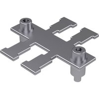 1041-010C Kabelabfangschiene Edelstahl 1 St. - Hebotec von HEBOTEC