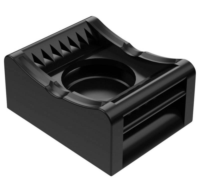 HEBOTEC Kabelverbinder-Sortiment Hebotec KBS-SN 4-20 10 Befestigungssockel 3011-572C Schwarz 1 St., KBS-SN 4-20 10 von HEBOTEC